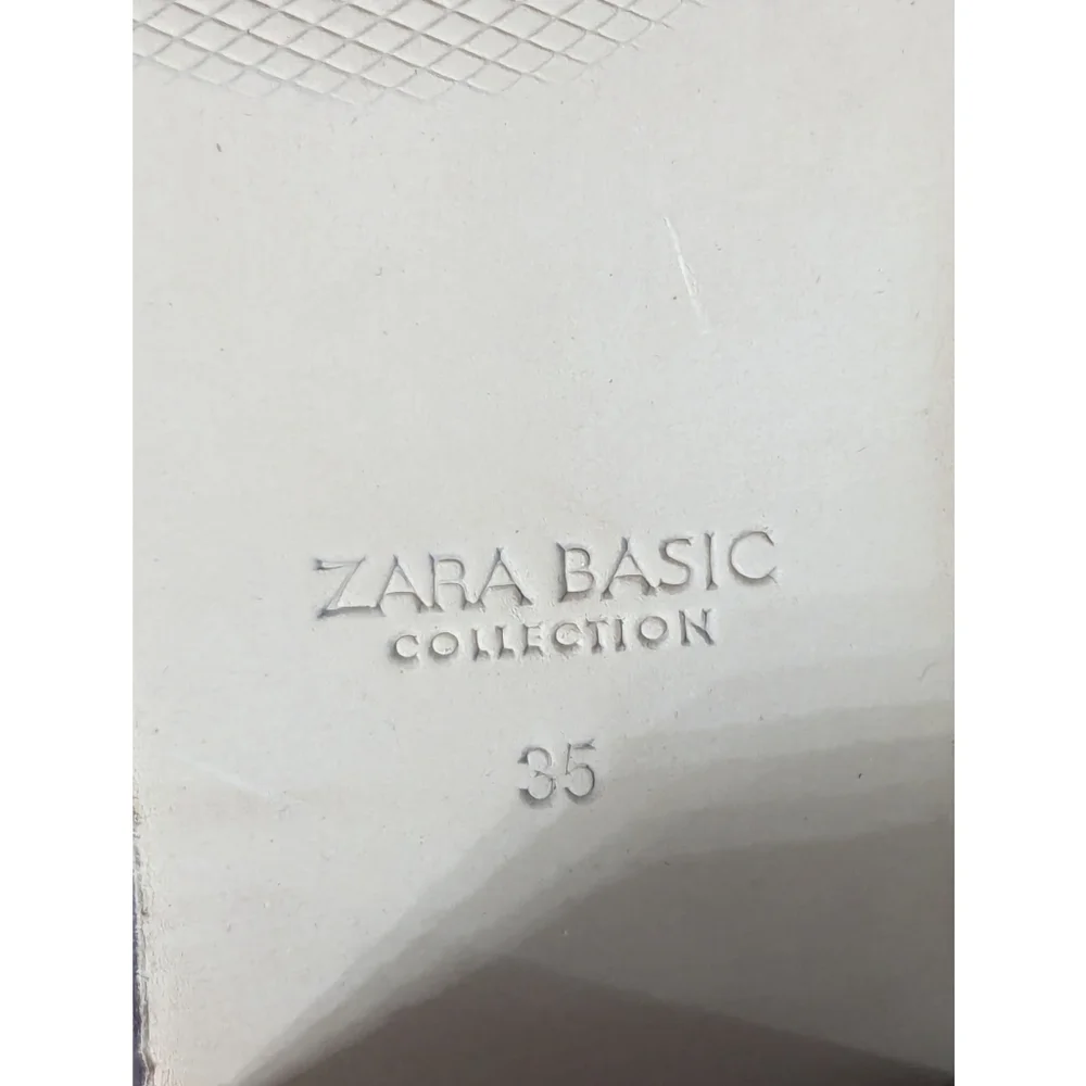 ZARA Suede Studded Ankle Boots With Buckles Women's Size 5 - Picture 10 of 16
